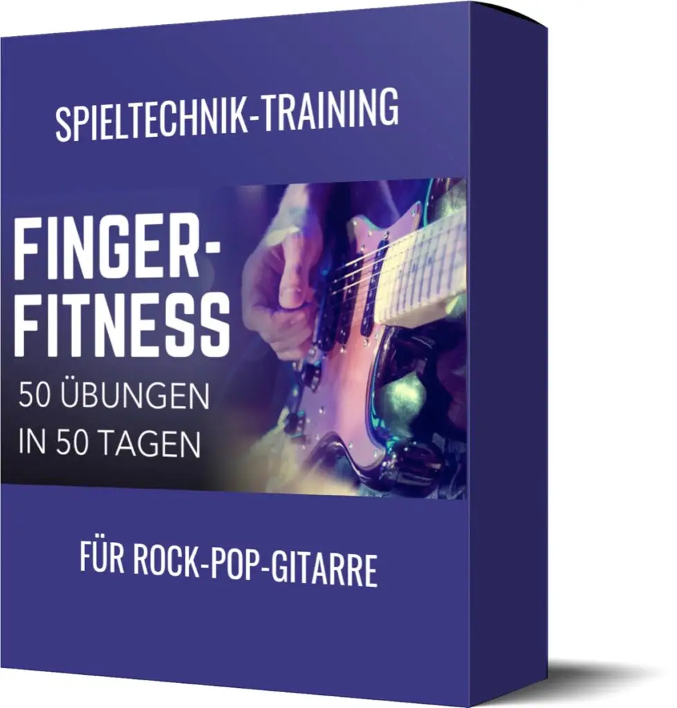 Buchcover Finger-Fitness – 50 Übungen in 50 Tagen: Spieltechnik-Training für Gitarre