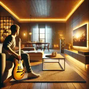 Gitarre üben